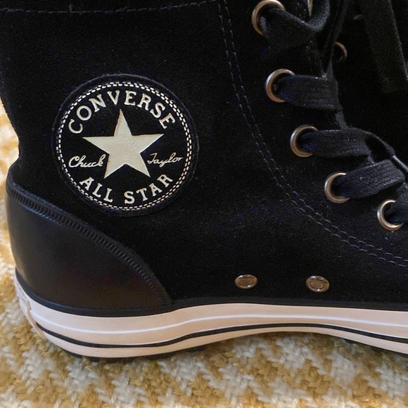 Converse Faux Fur High Tops - Picture 3 of 11